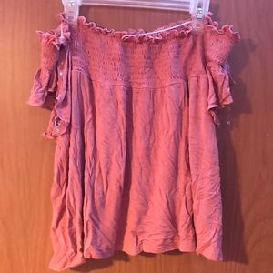 Off the shoulder rue21 top